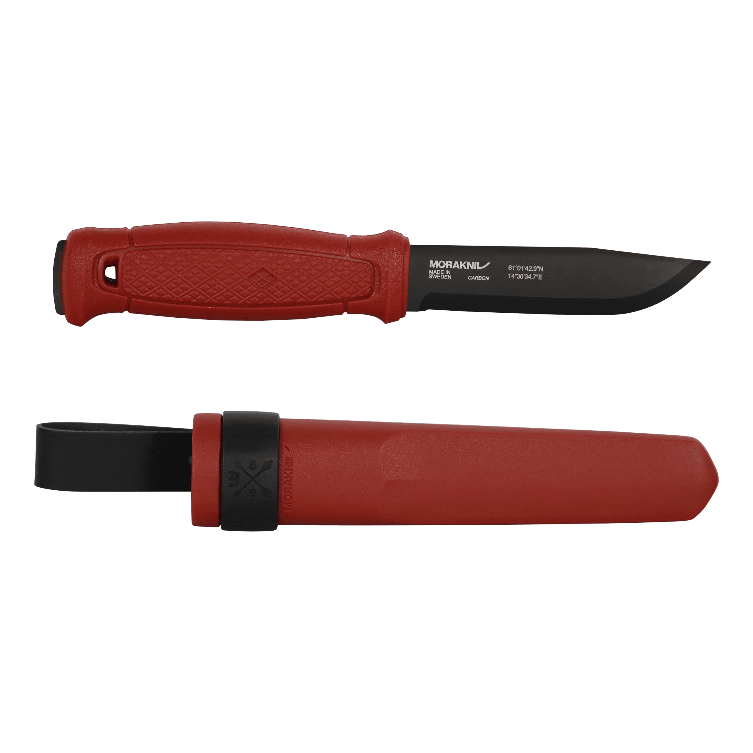 کارد موراکنیو گاربرگ کربن دالا رد ادیشن Morakniv Garberg BlackBlade™ Dala Red™ Edition (C)
