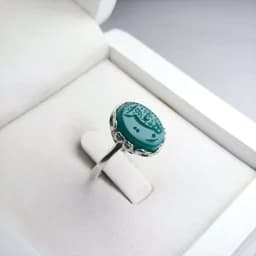 انگشتر نقره زنانه ظریف — تصویر ۶