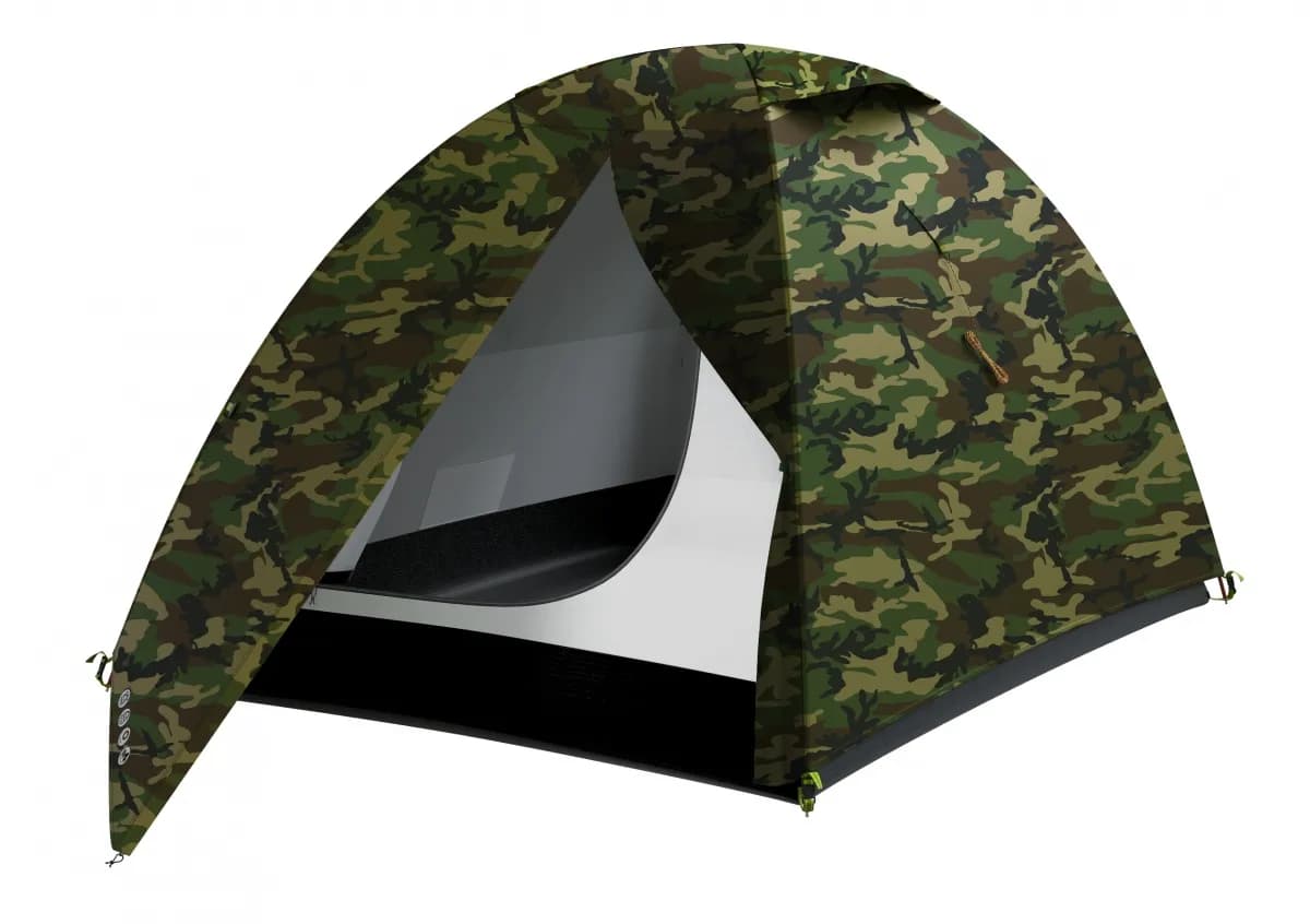 چادر هاسکی بیزام آرمی – 2 نفره بک‌پکینگ Husky Bizam 2 Army Backpacking Tent — تصویر ۲