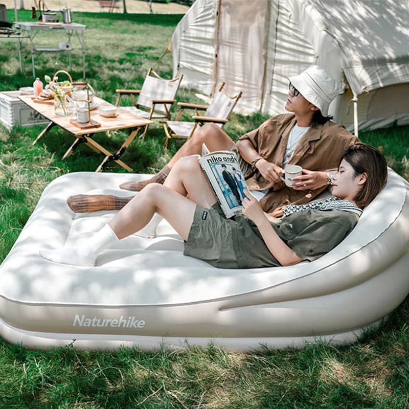 کاناپه بادی نیچرهایک دو نفره Naturehike (Lanyue) Double Inflatable sofa with build-in air pump – CNK2300DZ020-D — تصویر ۳