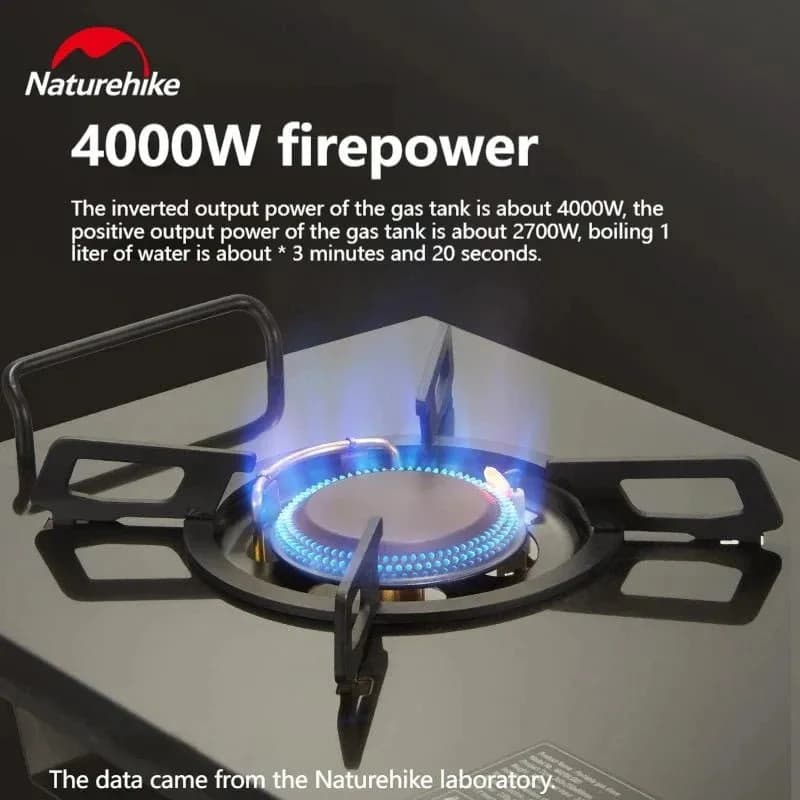 اجاق گاز رومیزی نیچرهایک Naturehike Portable Table Camping Gas Stove NH20RJ001 — تصویر ۳