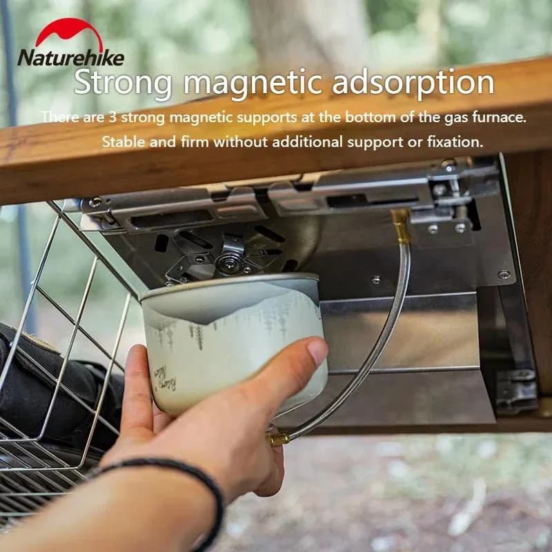 اجاق گاز رومیزی نیچرهایک Naturehike Portable Table Camping Gas Stove NH20RJ001 — تصویر ۵