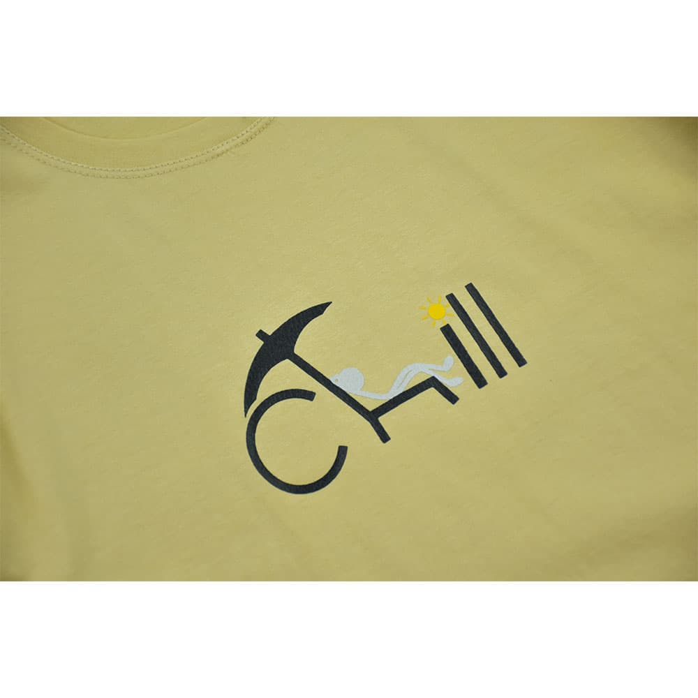 تیشرت باکسی زنانه chill کد 11737 — تصویر ۳