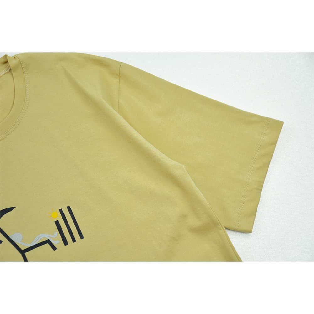 تیشرت باکسی زنانه chill کد 11737 — تصویر ۵
