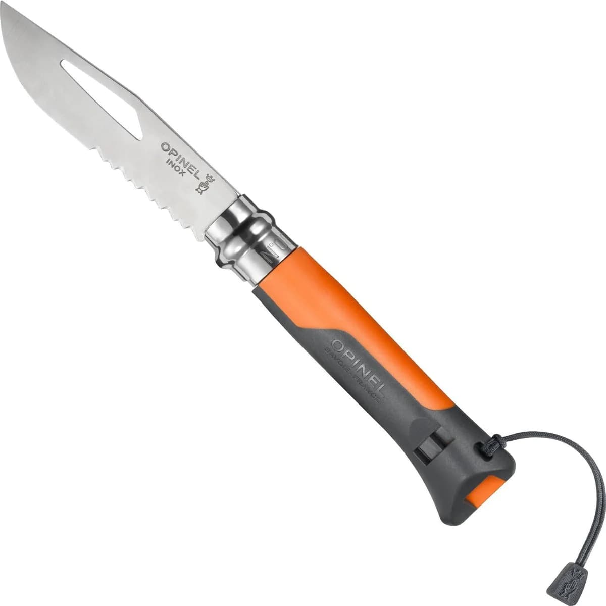 چاقو اپینل 08 آتدور Opinel No.08 Stainless Steel Folding Knife – Outdoor Orange