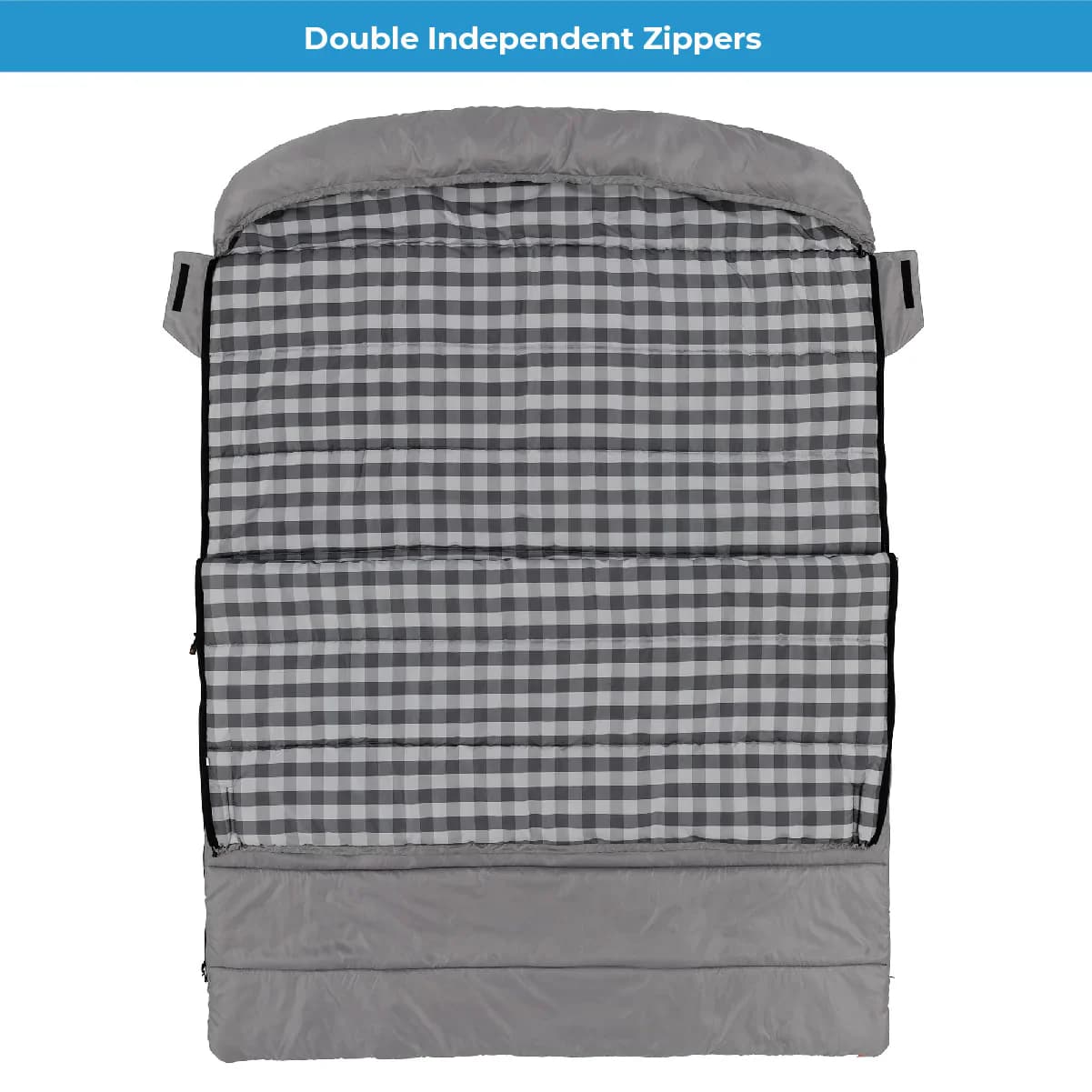 کیسه خواب دو نفره کر – دمای راحتی 4.4 درجه Core 4.4 Degree Double Cool Climate Sleeping Bag — تصویر ۶
