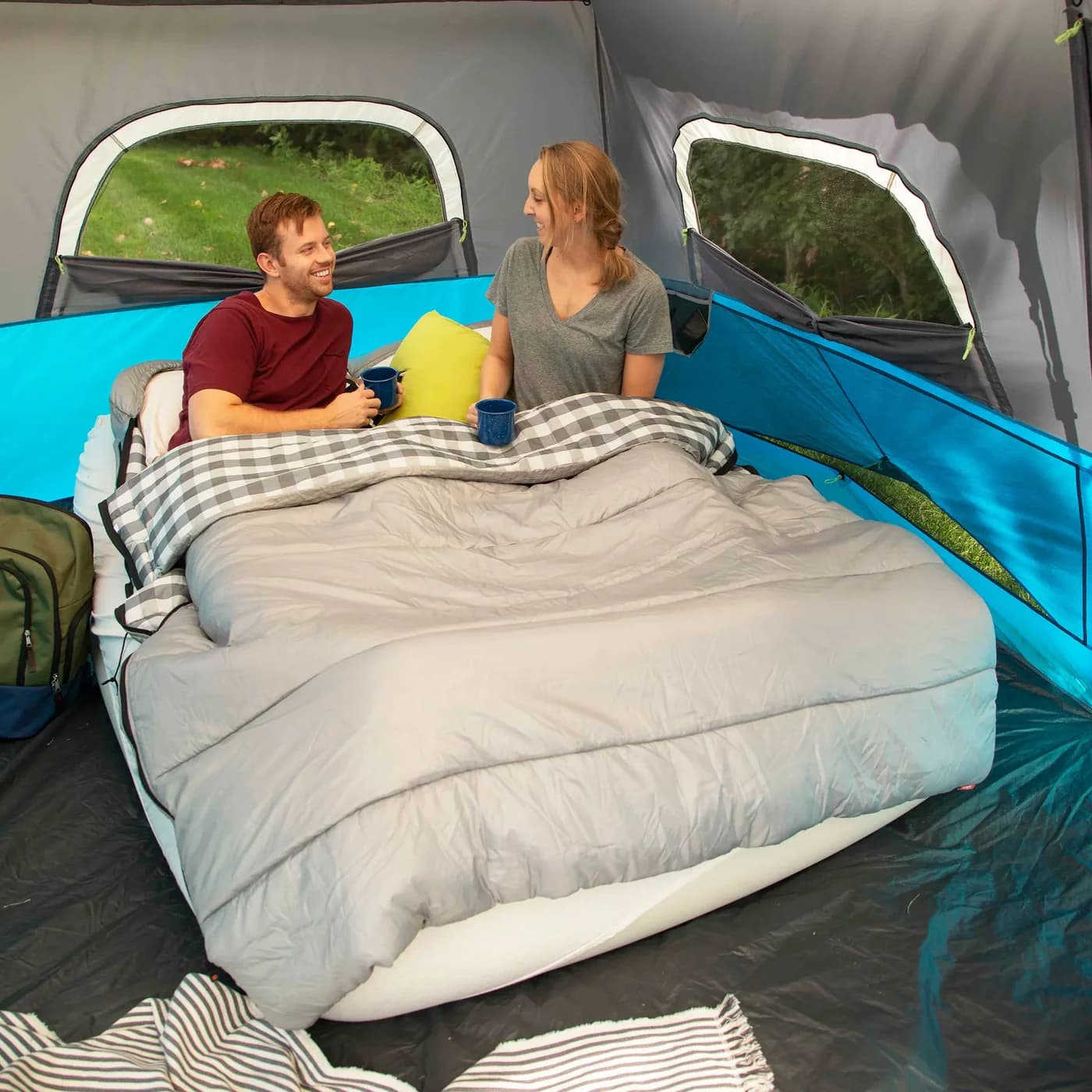 کیسه خواب دو نفره کر – دمای راحتی 4.4 درجه Core 4.4 Degree Double Cool Climate Sleeping Bag — تصویر ۲
