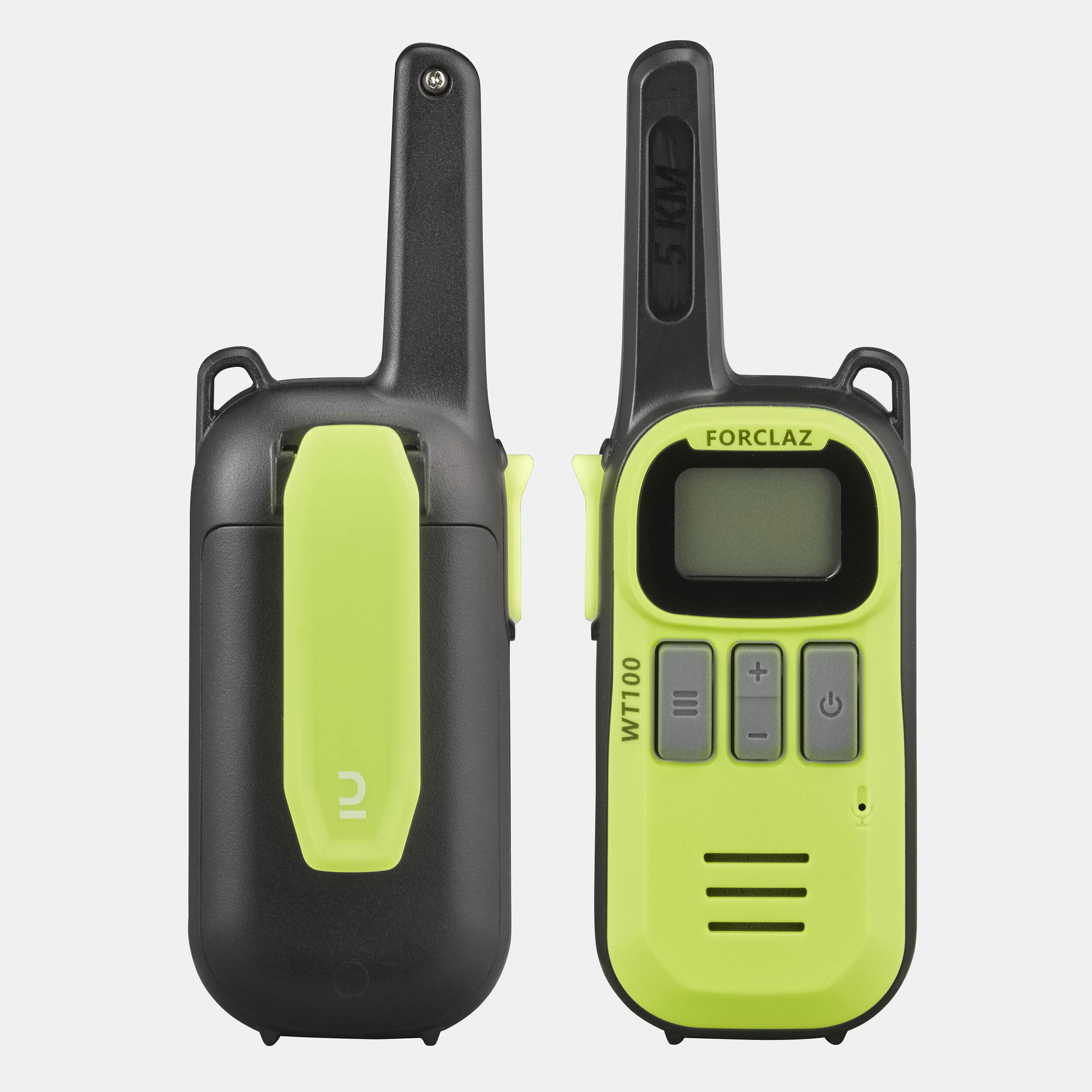واکی تاکی فورکلاز – بی سیم شارژی دکتلون Forclaz USB Rechargeable Walkie Talkie Walkie Talkie – 5 km – WT100 — تصویر ۴