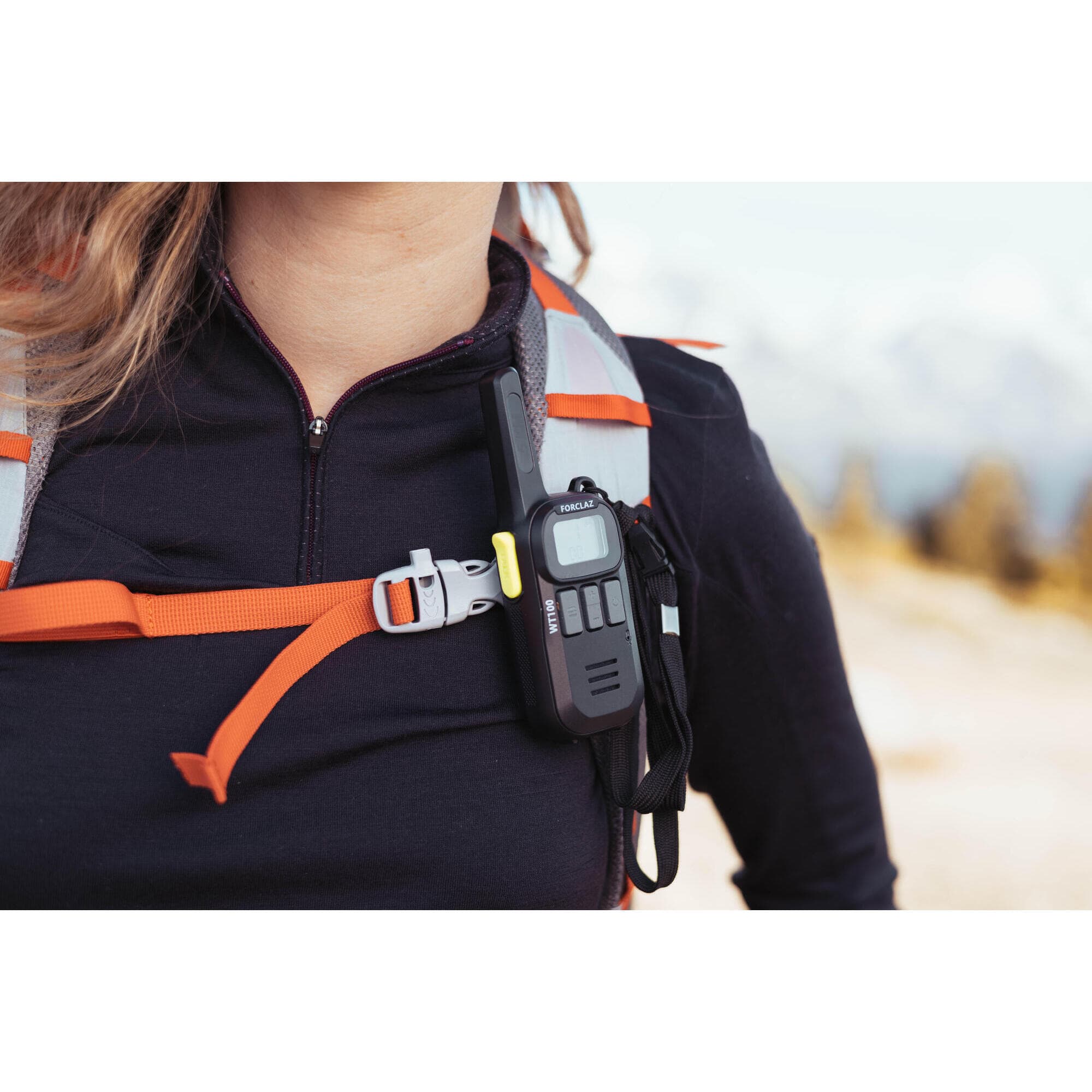 واکی تاکی فورکلاز – بی سیم شارژی دکتلون Forclaz USB Rechargeable Walkie Talkie Walkie Talkie – 5 km – WT100 — تصویر ۸