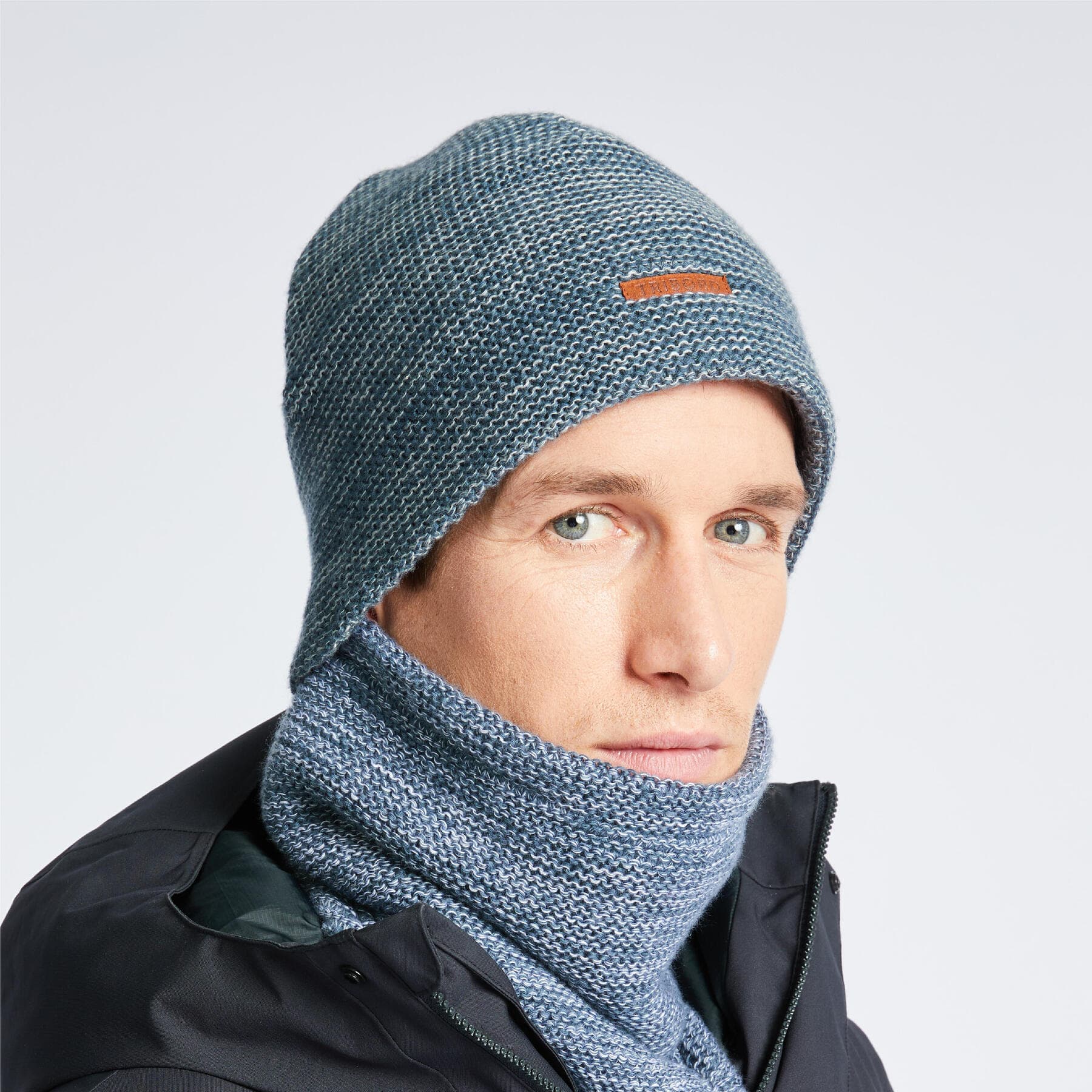 کلاه تریبورد مقاوم در باد – دکتلون Tribord Adult Sailing Warm Windproof Beanie SAILING 100 – Gray — تصویر ۴