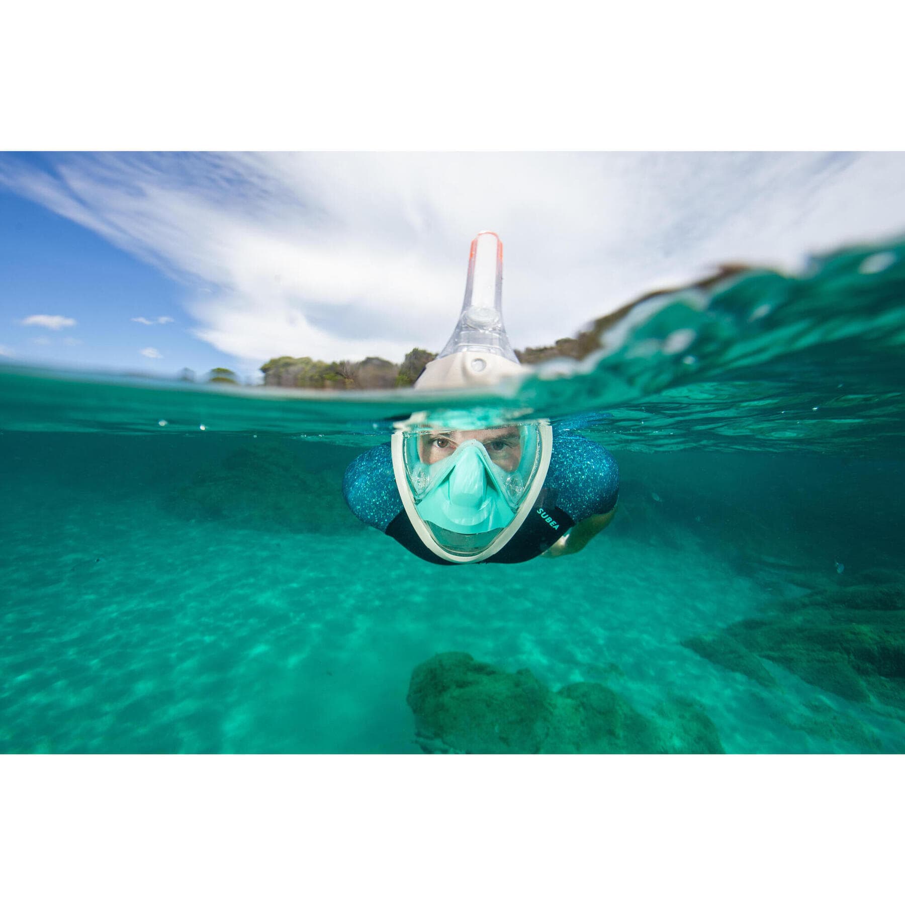 ماسک غواصی سوبا – دکتلون Subea snorkeling mask – Easybreath 900 — تصویر ۶