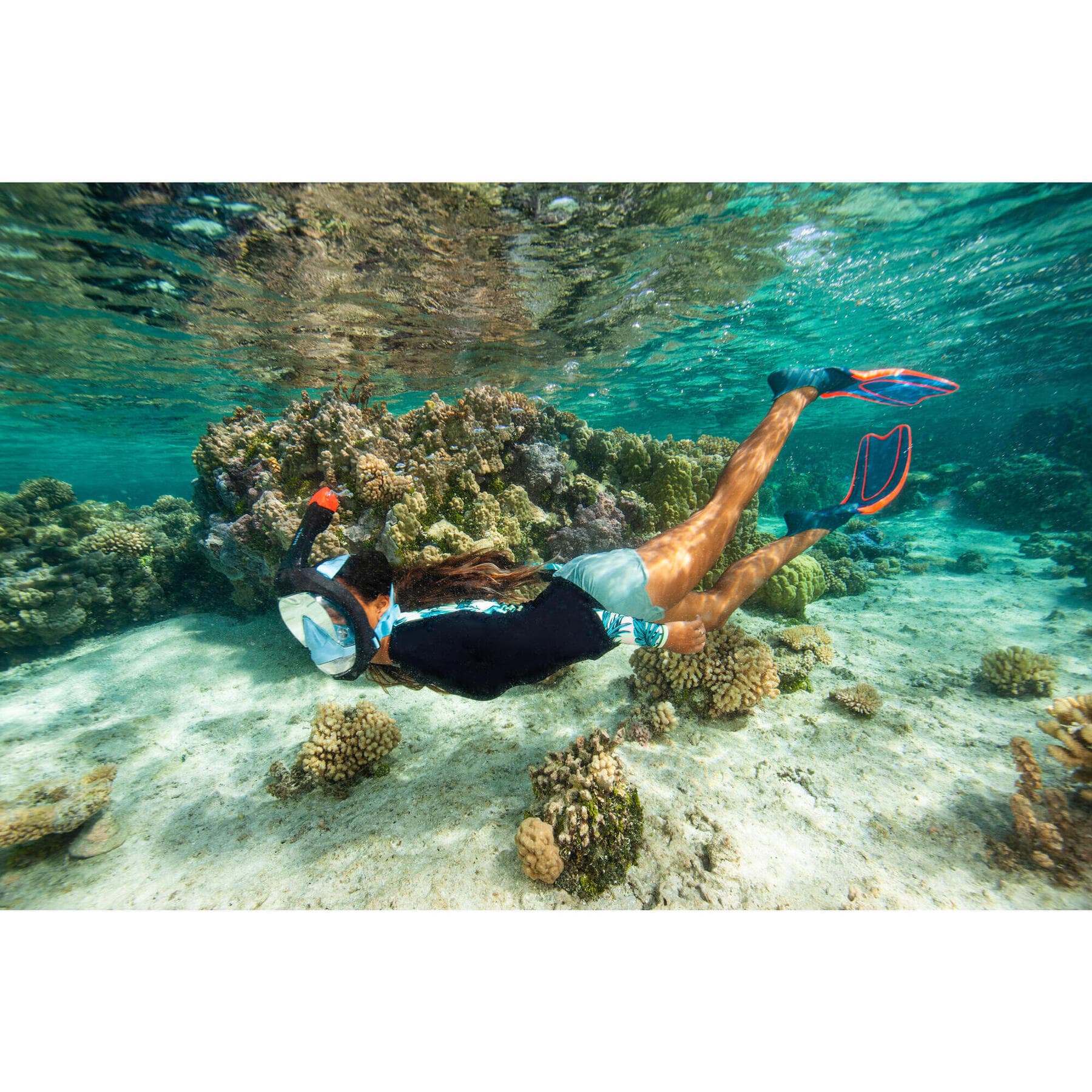 ماسک غواصی سوبا – دکتلون Subea snorkeling mask – Easybreath 900 — تصویر ۲