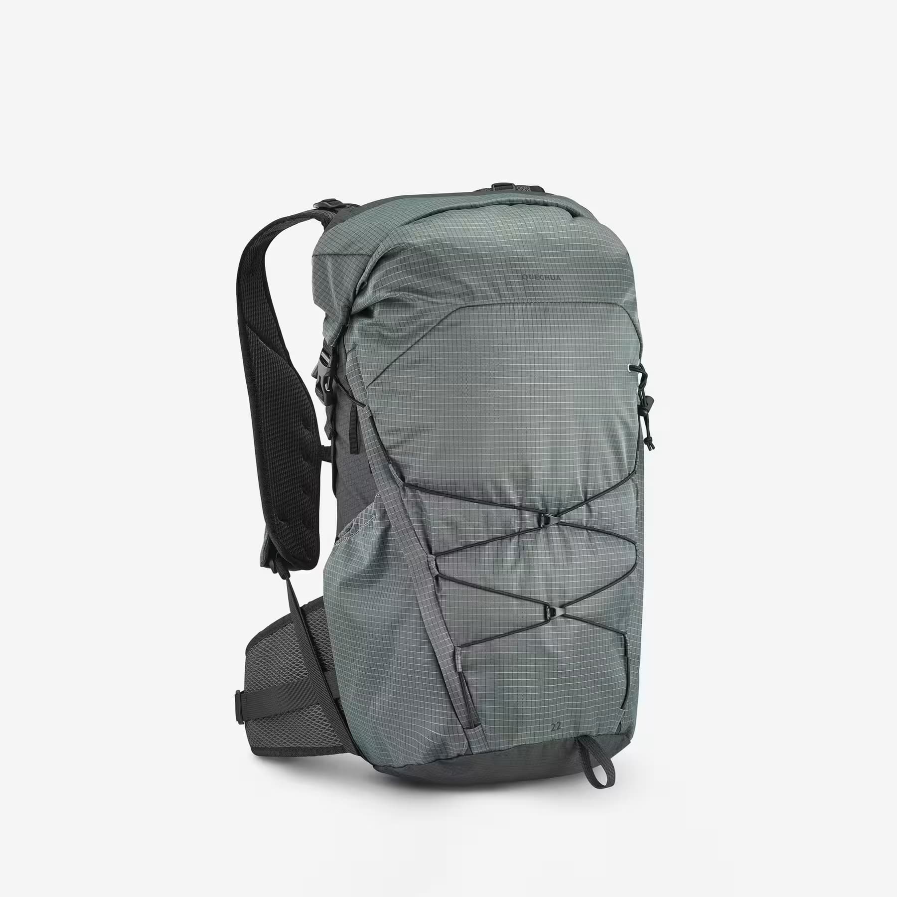 کوله پشتی کچوا کوهنوردی 22 لیتری Quechua Outdoor Backpack – 22 L – Green – MH500 Light