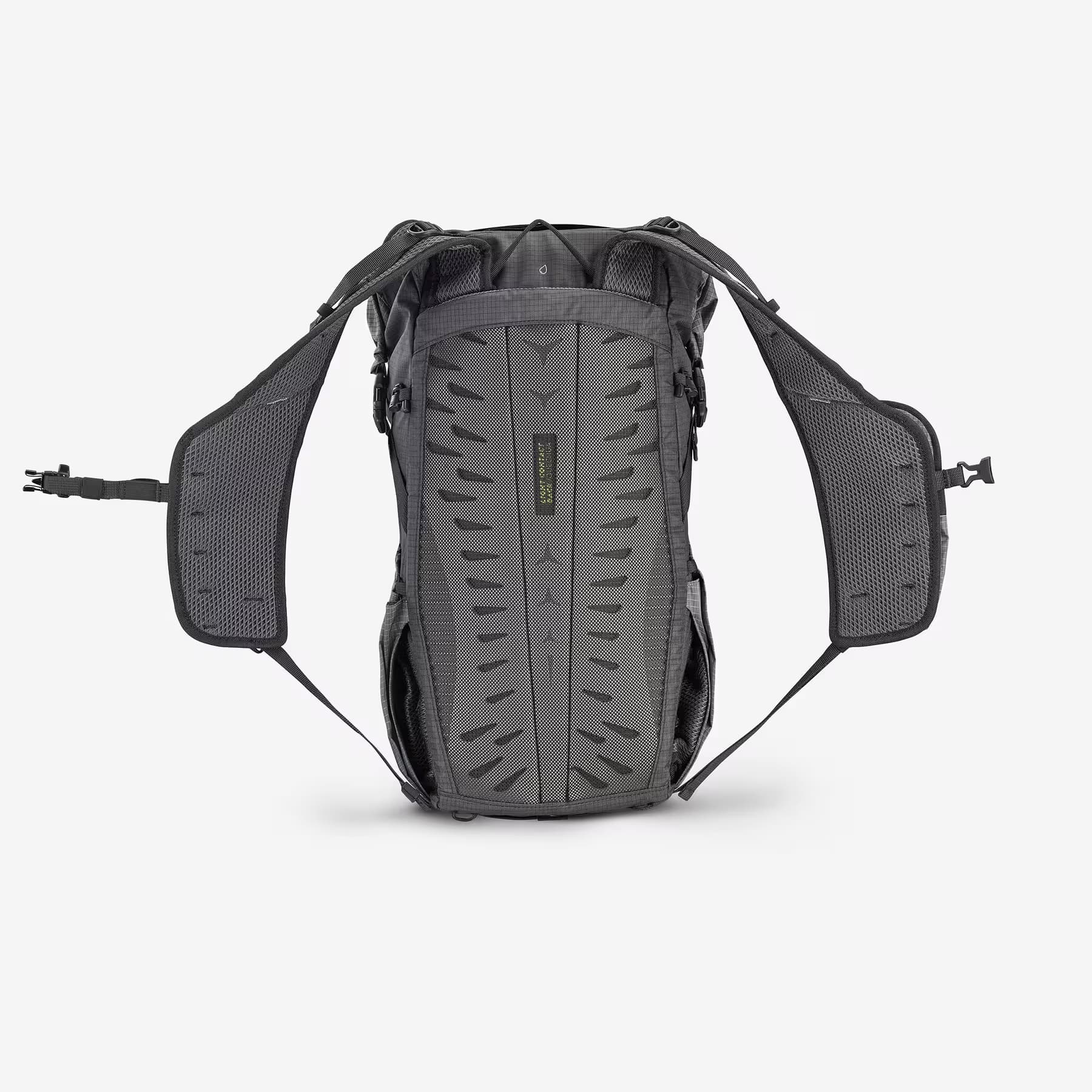 کوله پشتی کچوا کوهنوردی 22 لیتری Quechua Outdoor Backpack – 22 L – Green – MH500 Light — تصویر ۷
