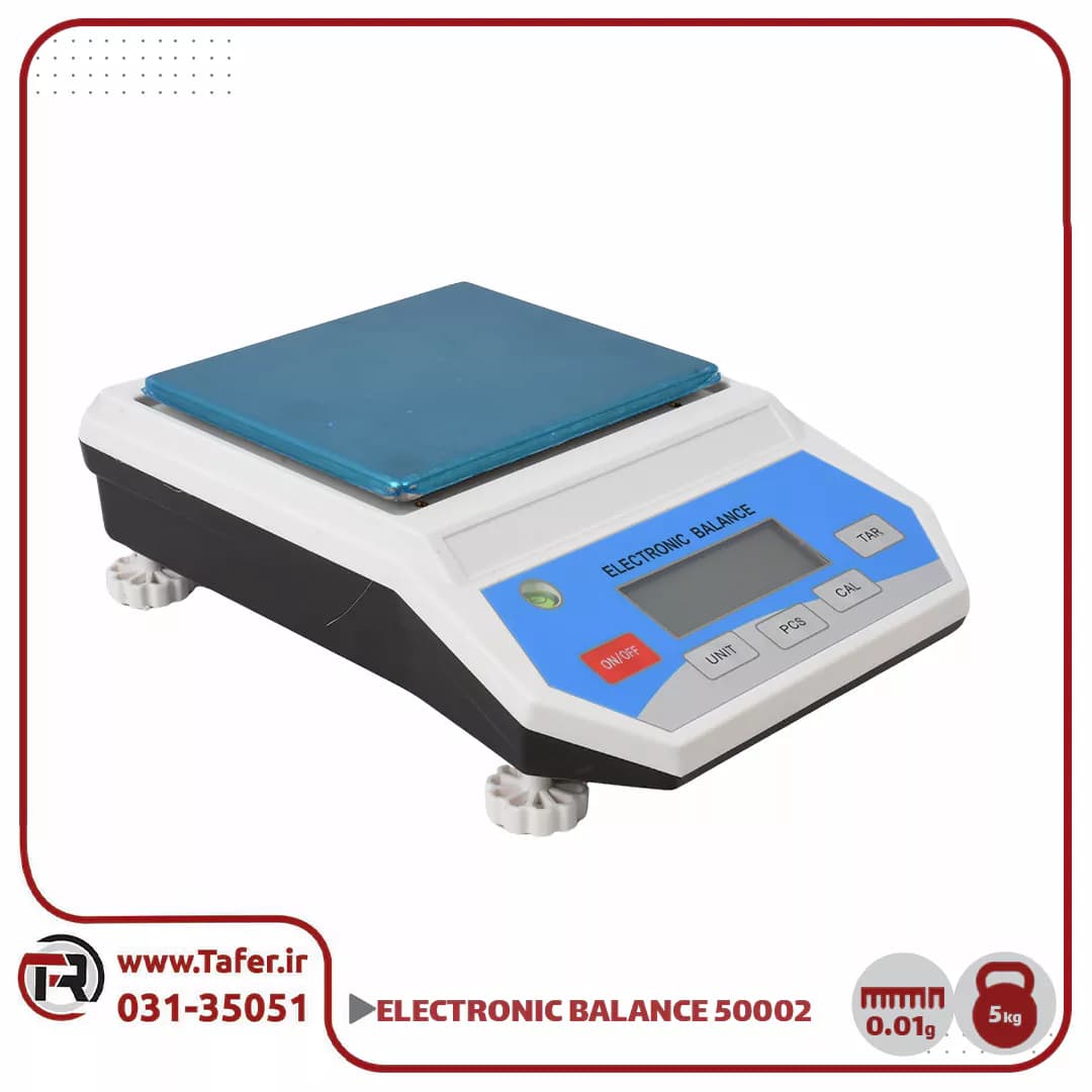 ترازوی حساس 5 کیلوگرم ELECTRONIC BALANCE مدل 50002 — تصویر ۲