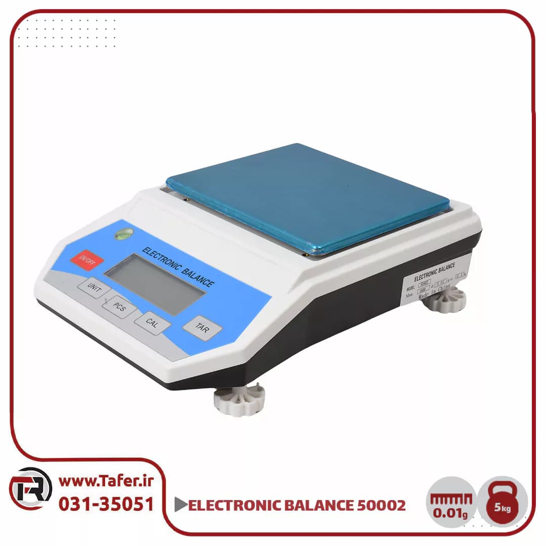 ترازوی حساس 5 کیلوگرم ELECTRONIC BALANCE مدل 50002