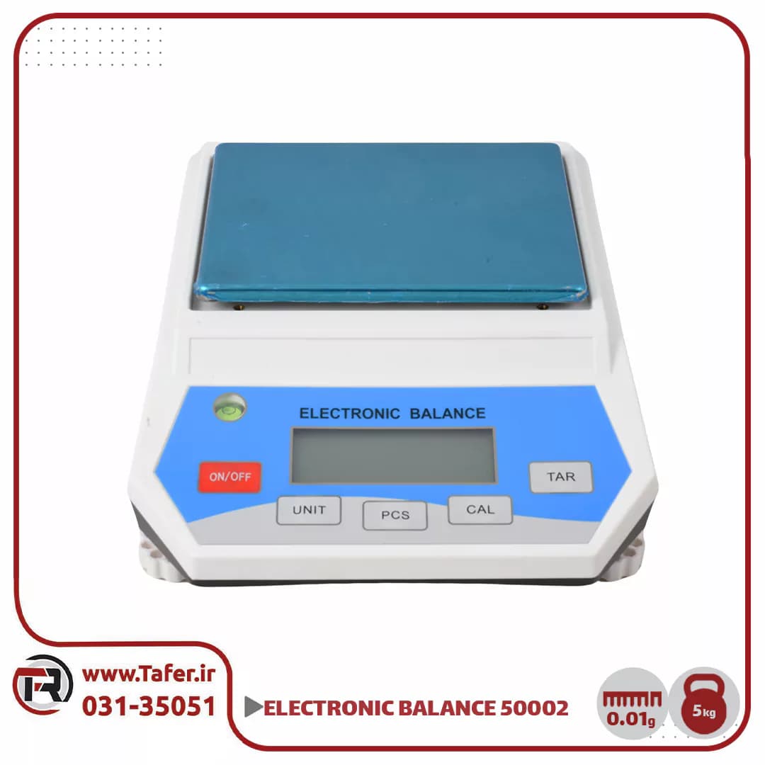 ترازوی حساس 5 کیلوگرم ELECTRONIC BALANCE مدل 50002 — تصویر ۳