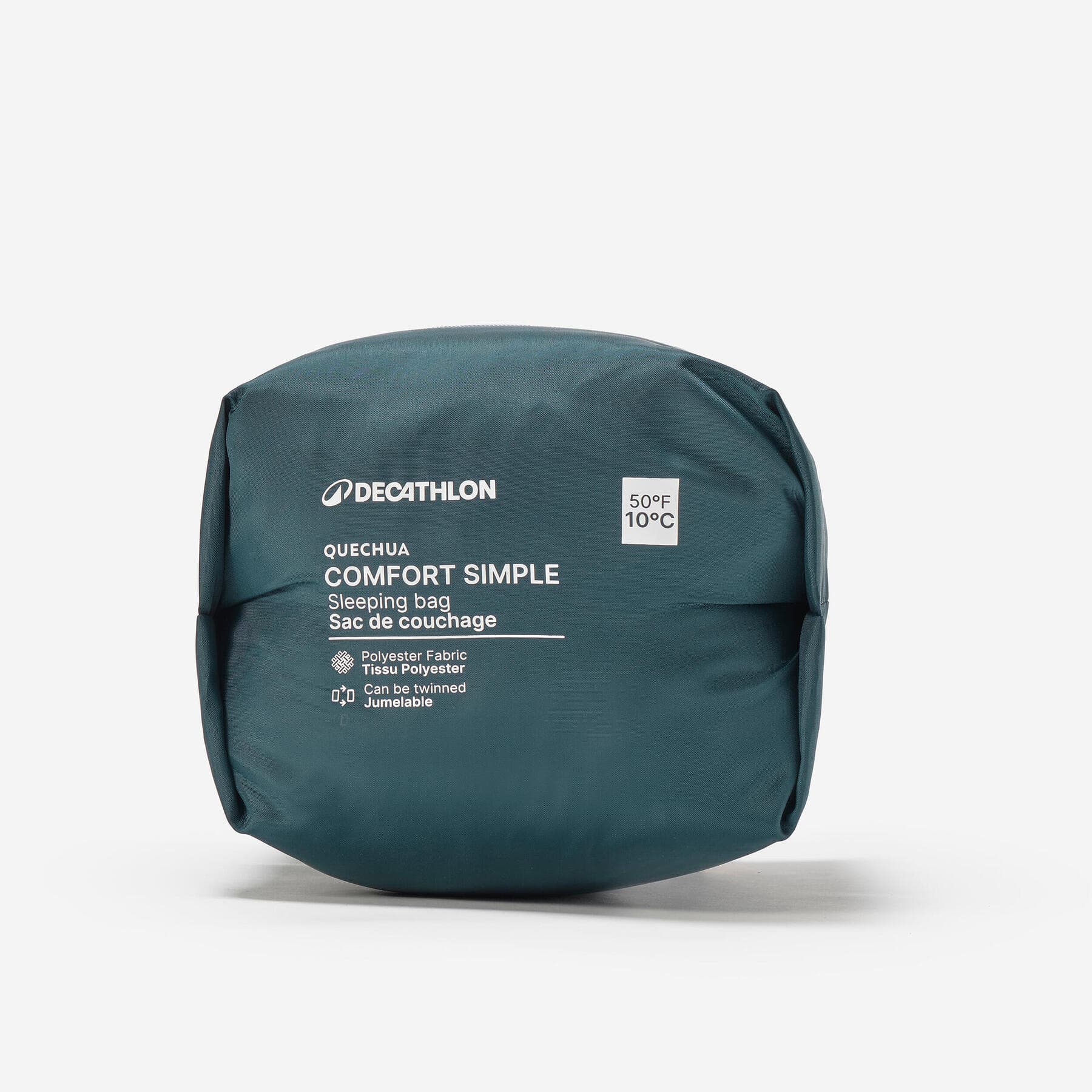 کیسه خواب کچوا – دمای راحتی 10 درجه Quechua Camping Sleeping Bag – 10°C Comfort — تصویر ۴