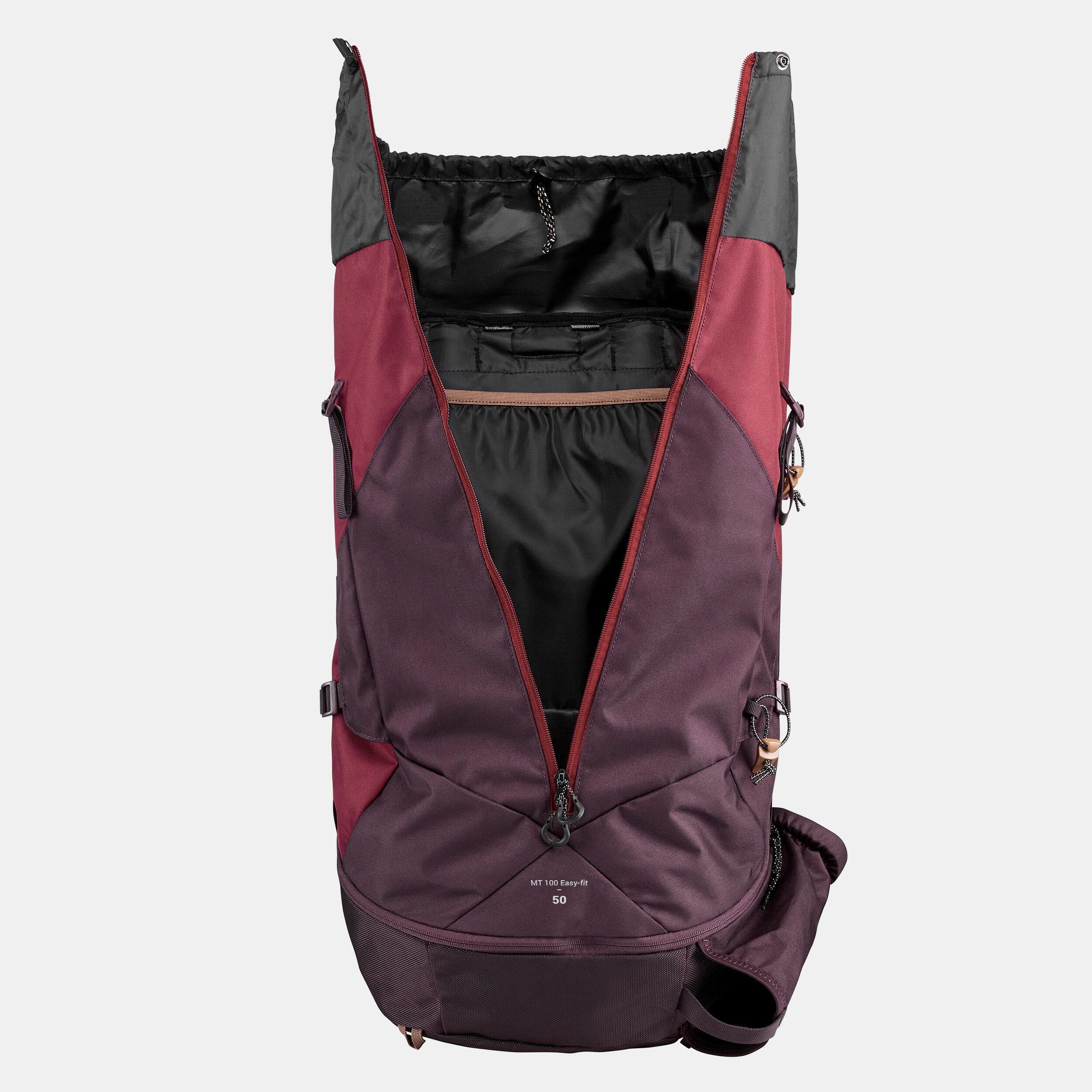 کوله پشتی کوهنوردی فورکلاز ۵۰ لیتری Forclaz Women’s Trekking Backpack – 50L – MT100 EASYFIT — تصویر ۸