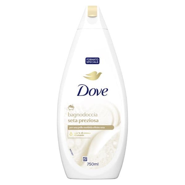 شامپو بدن داو Dove رایحه ابریشم گرانبها حجم 750 میل