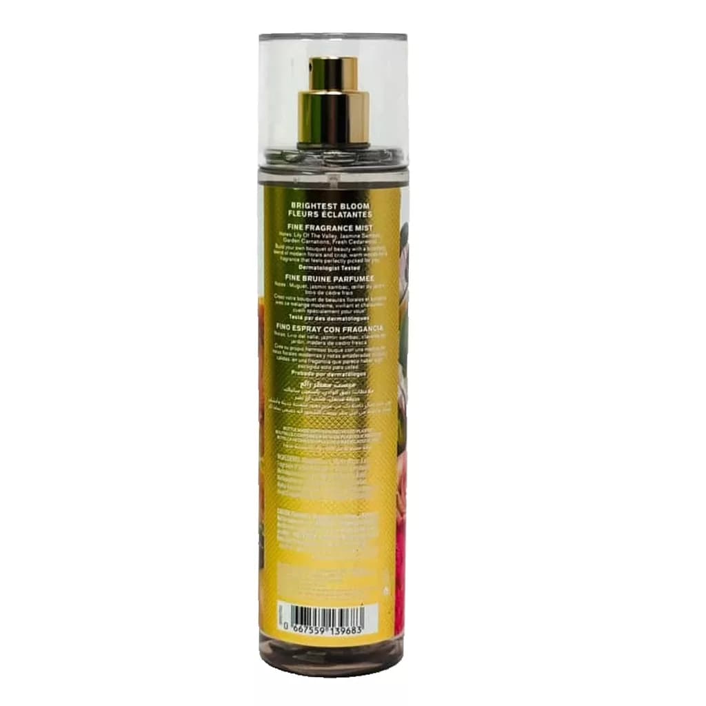 بادی اسپلش بث اند بادی ورکس Bath and Body Works رایحه Brightest Bloom حجم 236 میل — تصویر ۳
