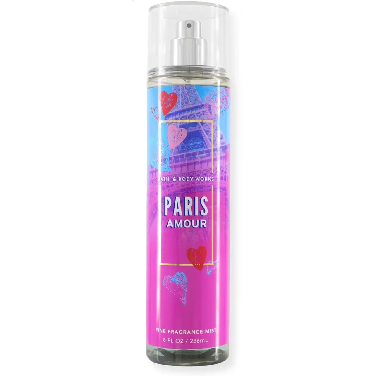 بادی اسپلش بث اند بادی ورکس Bath and Body Works رایحه Paris Amour حجم 236 میل