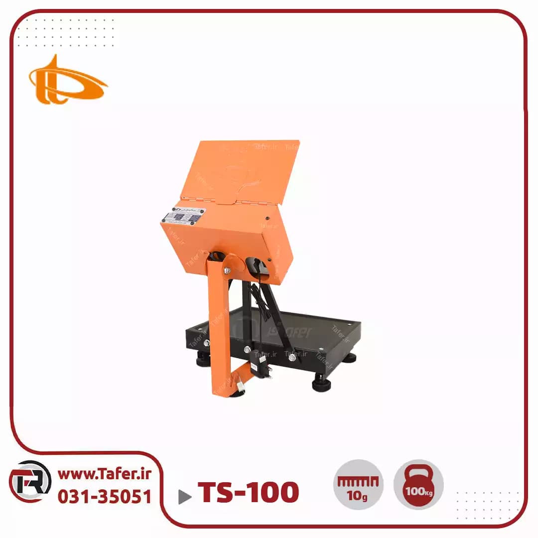 باسکول 100 کیلوگرم پیام توزین مدل TS-100 — تصویر ۸