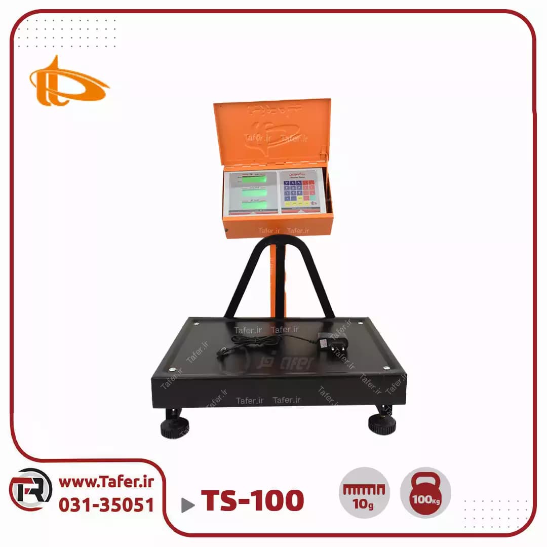 باسکول 100 کیلوگرم پیام توزین مدل TS-100 — تصویر ۴
