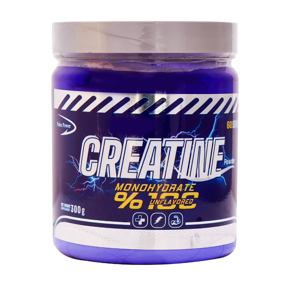 پودر کراتین فلکس پاور 300 گرم Felex Power Creatine Powder 300 g