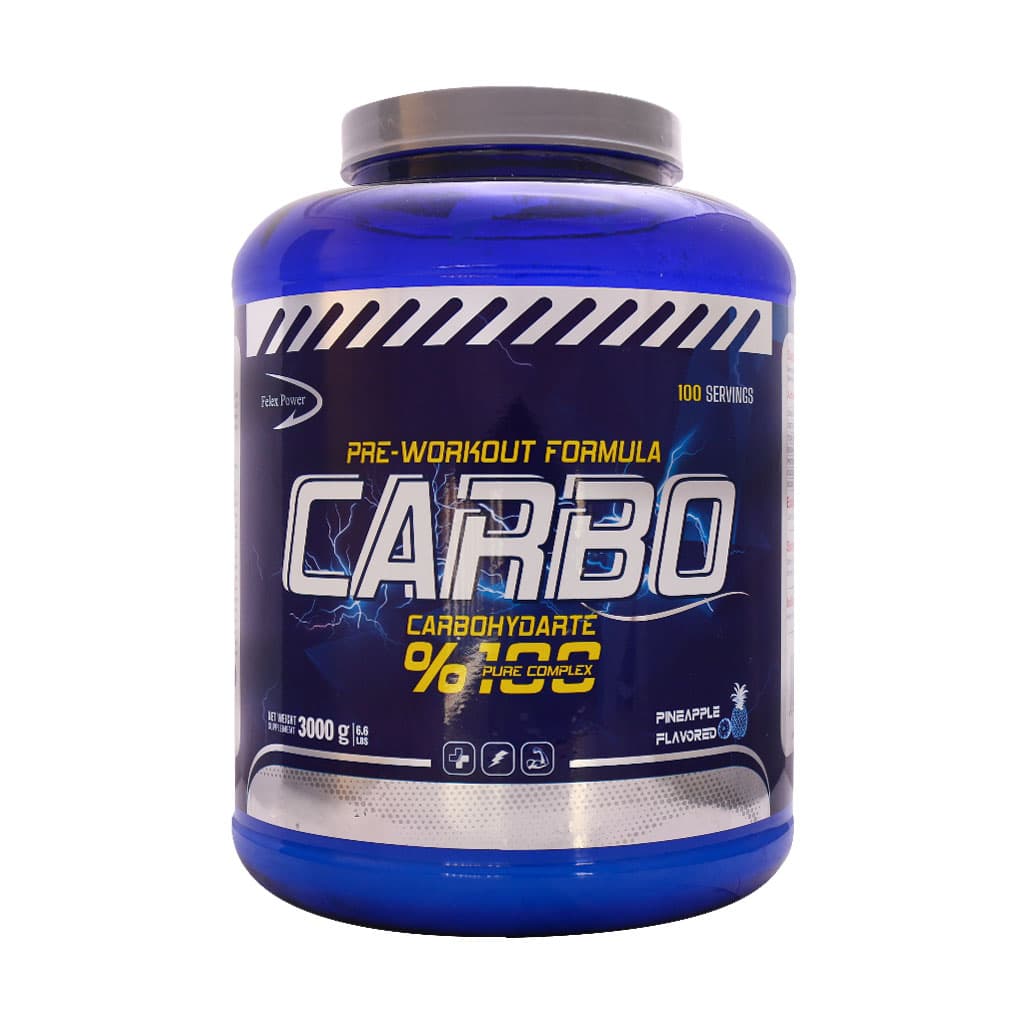 پودر کربو فلکس پاور 3000 گرم آناناسی Flex Power Carbo Powder 3000 g