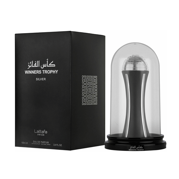 ادکلن لطافه پراید مدل کاس الفائز سیلور حجم 100 میلی لیتر