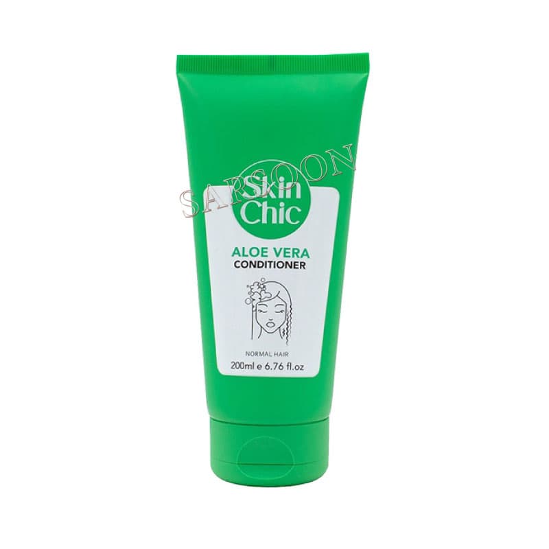 نرم کننده موی آلوئه ورا اسکین شیک 200 میلی لیتر Aloe Vera Conditioner Normal Hair Skin Chik 200 ml