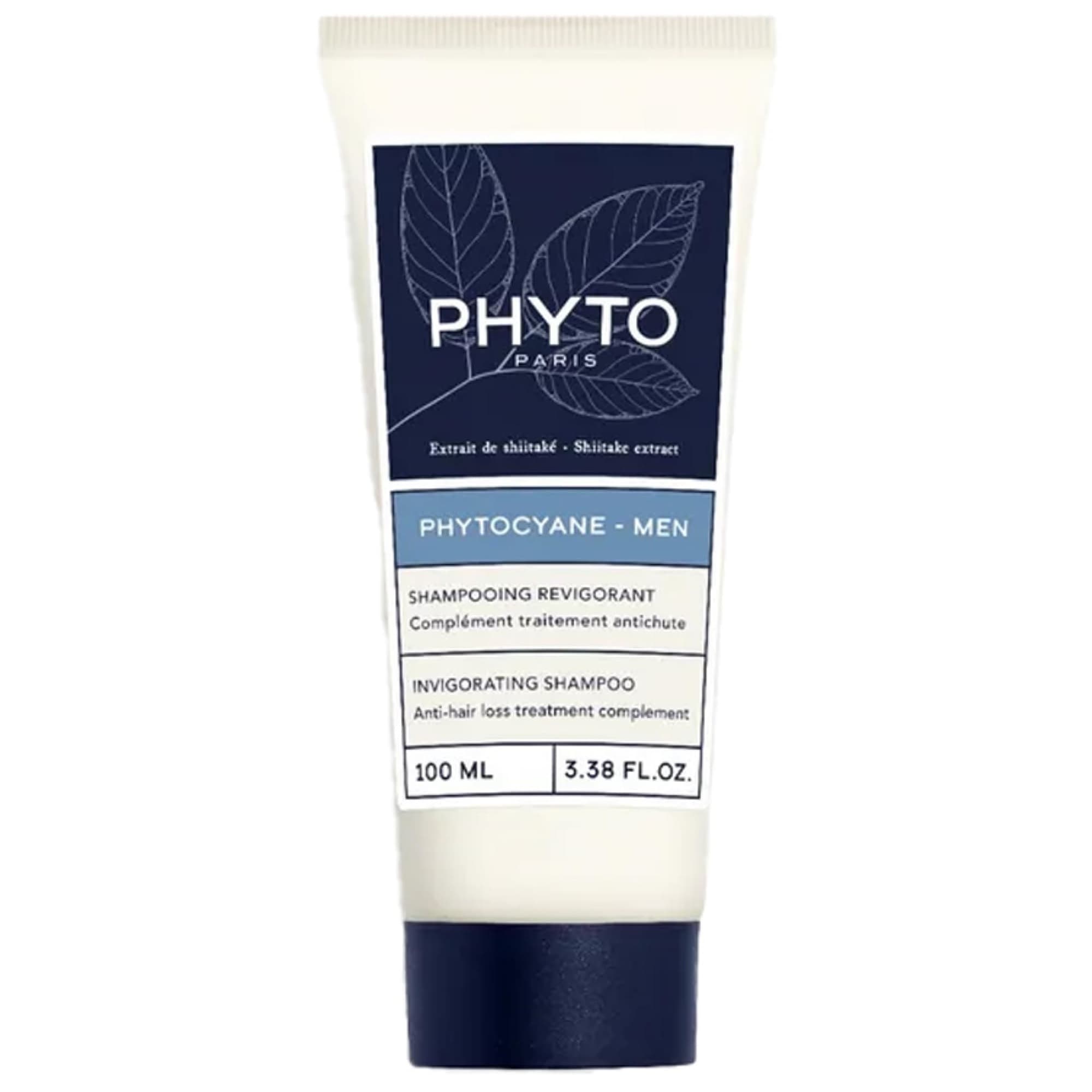شامپو موی مردانه فیتو PHYTO تقویت‌کننده و ضد ریزش مو حجم 100 میل