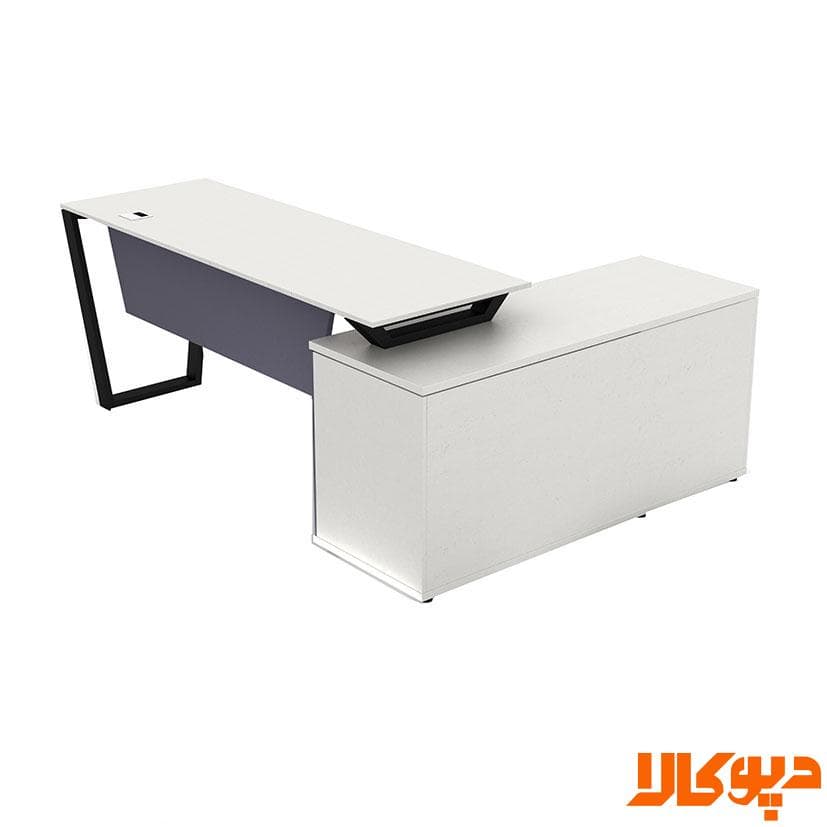 میز ال با کمد و فایل RK102 — تصویر ۲