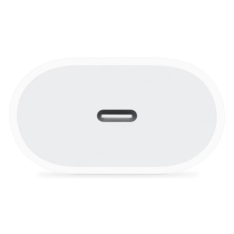 شارژر دیواری 20 وات اپل مدل 20W USB-C بدون جعبه — تصویر ۲