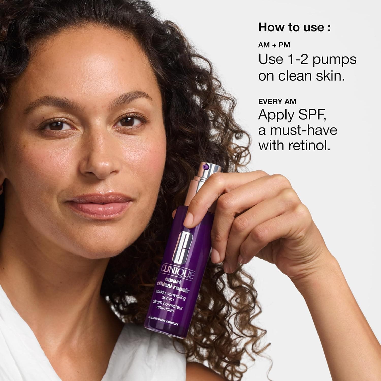سرم ضد چروک کلینیک CLINIQUE SMART CLINICAL REPAIR حجم 10 میل — تصویر ۷