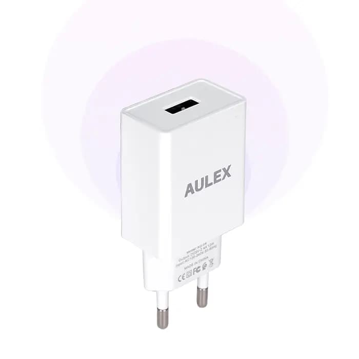 شارژر فست AUlEX مدل AG-04 با کابل میکرو — تصویر ۶