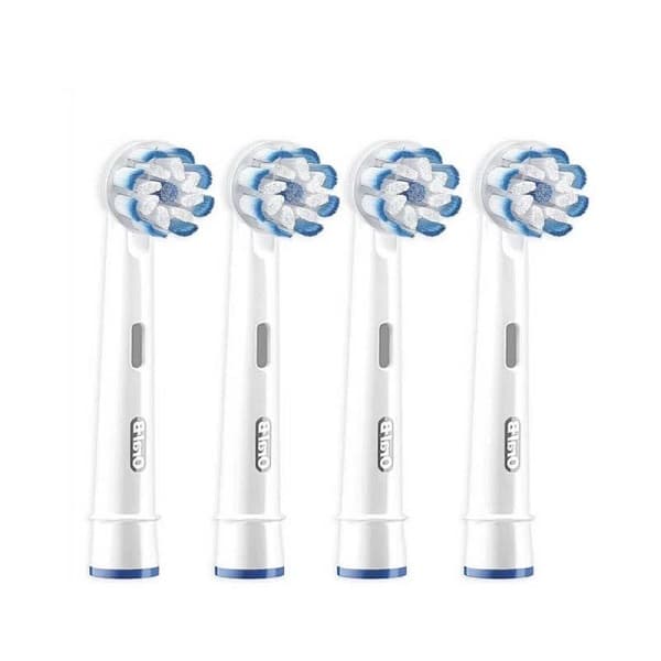 سری یدک مسواک برقی اورال-بی مدل SENSITIVE CLEAN بسته 4 عددی — تصویر ۲