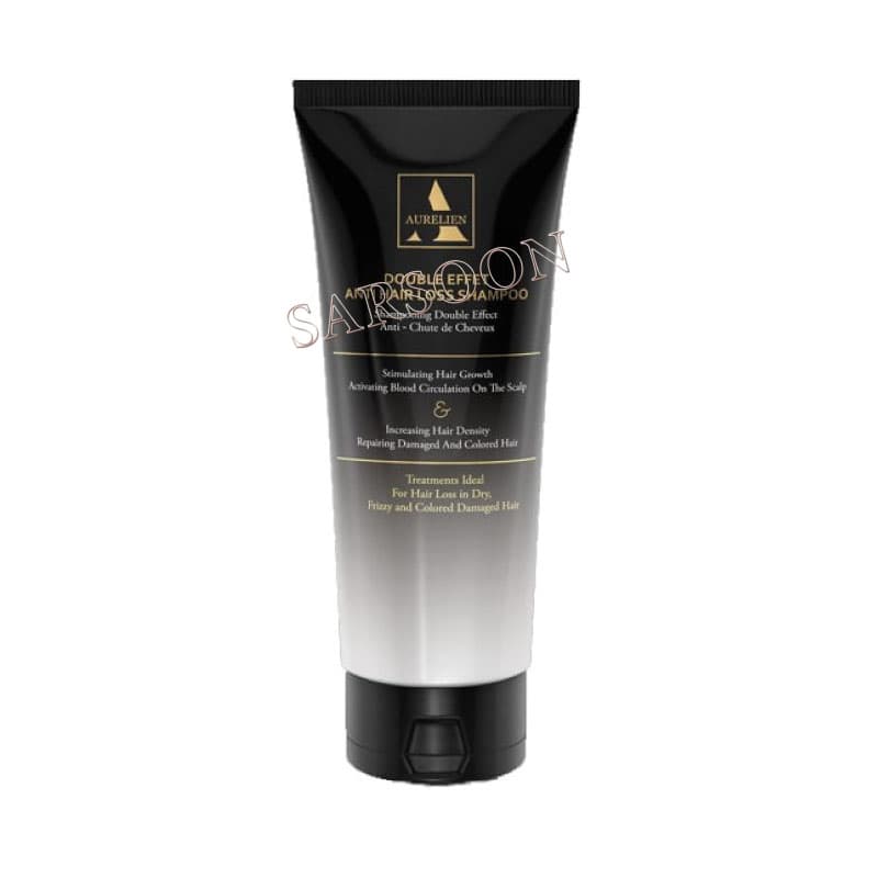 شامپو ضد ریزش دبل افکت اورلین 200 میلی لیتر Aurelien Double Effect Shampoo 200 ml