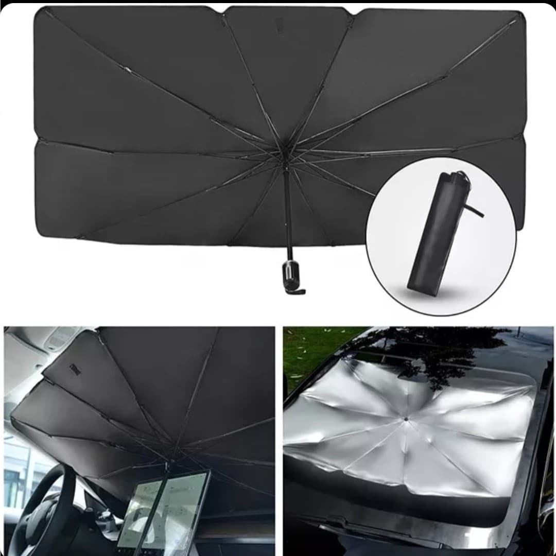 آفتابگیر خودرو چتری مدل Car UV Umbrella — تصویر ۴