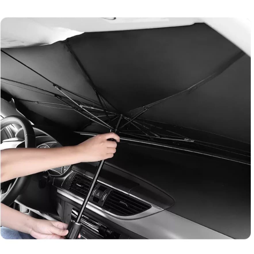 آفتابگیر خودرو چتری مدل Car UV Umbrella — تصویر ۲