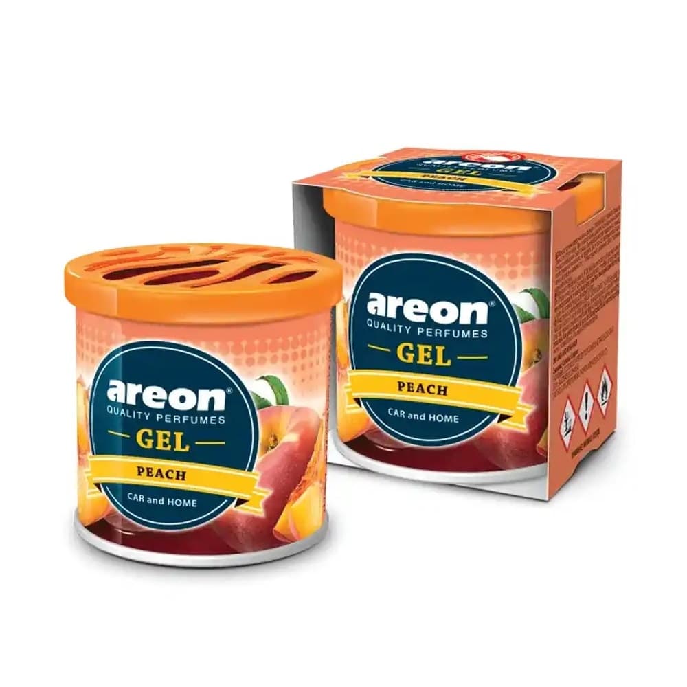 خوشبو کننده و بو گیر کنسروی آرئون AREON Gel Peach رایحه هلو وزن 80 گرم