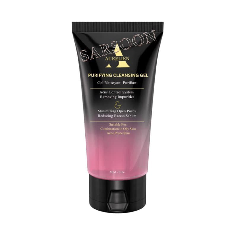 ژل شوینده پوست چرب اورلین 150 میلی لیتر Aurelin Purifying Cleansing Gel For Oily Skin 150ml