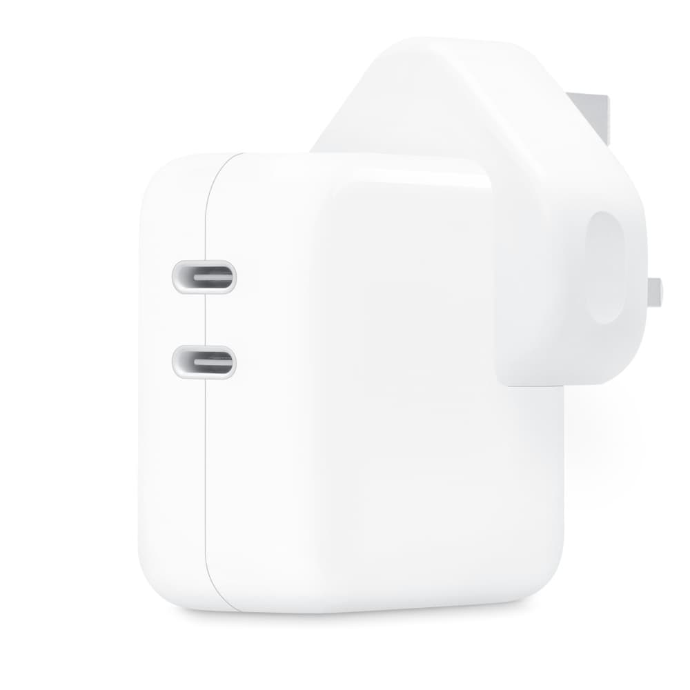 شارژر 35 وات دو پورت USB-C اپل UK