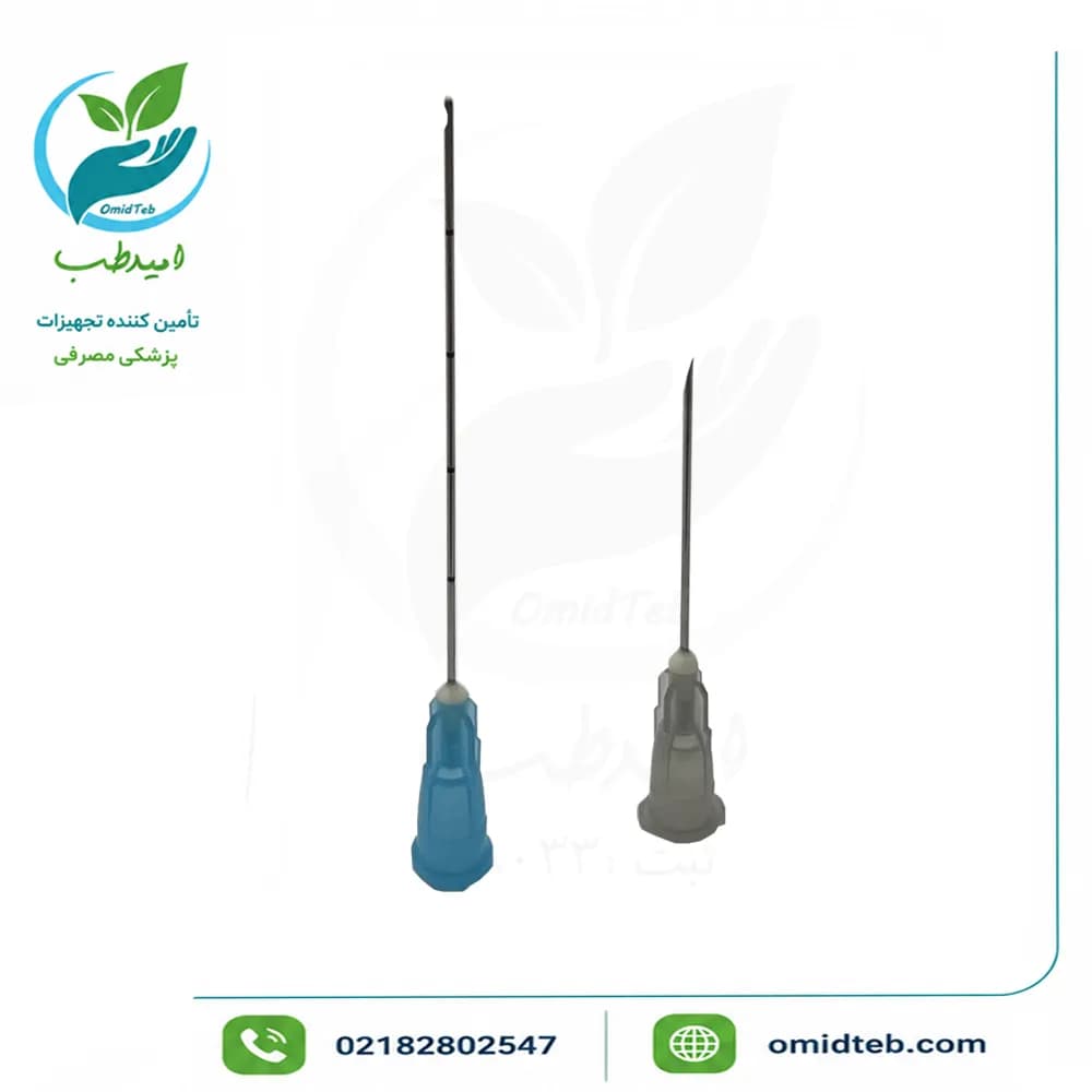 میکروکانولا گیج ۲۳ طول ۵۰ میل حلما |فروش تکی وعمده ارسال فوری
