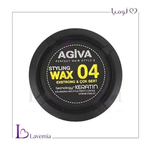 واکس مو کراتینه آگیوا Agiva شماره 4 حجم 175 میل — تصویر ۳