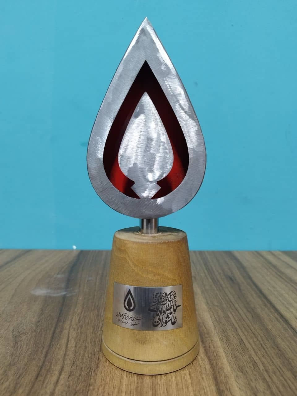 تندیس چوب و فلز کد 1024 — تصویر ۲