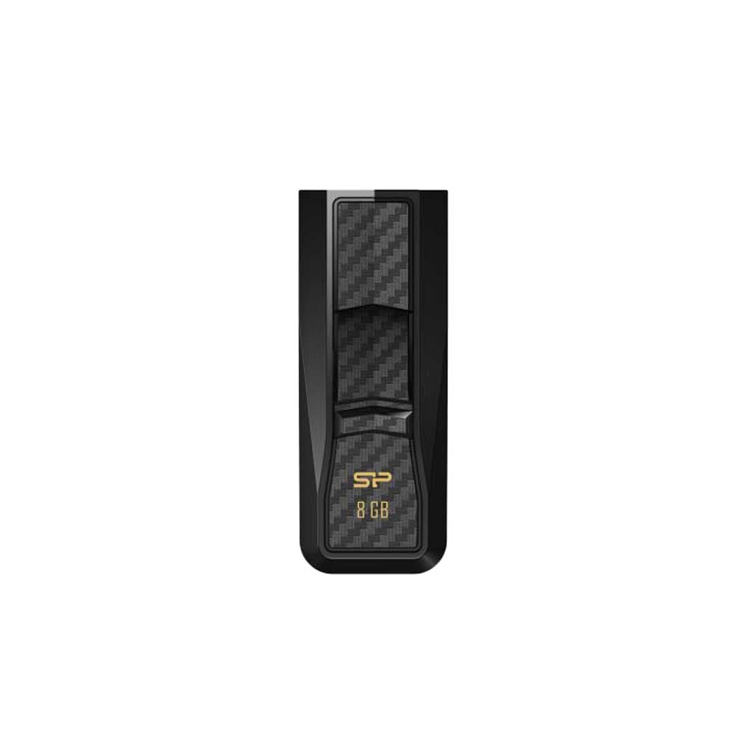 فلش مموری Silicon power مدل BLAZE B50 با ظرفیت 64 گیگابایت – مشکی — تصویر ۳