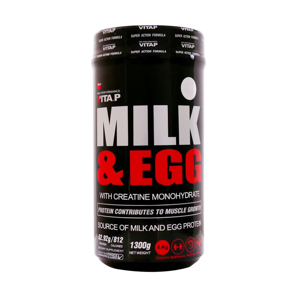 پودر میلک اند اگ ویتاپی 1300 گرم دبل چاکلت Vitap Milk And Egg Powder 1300 g