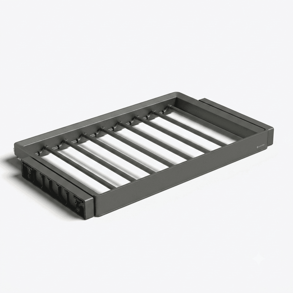 جای شلوار چرمی ریلی داخل کمد لباس یونی هاپر WS4185